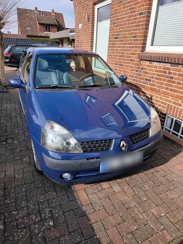 Gebraucht Renault Clio II 2002 Blau Kleinwagen