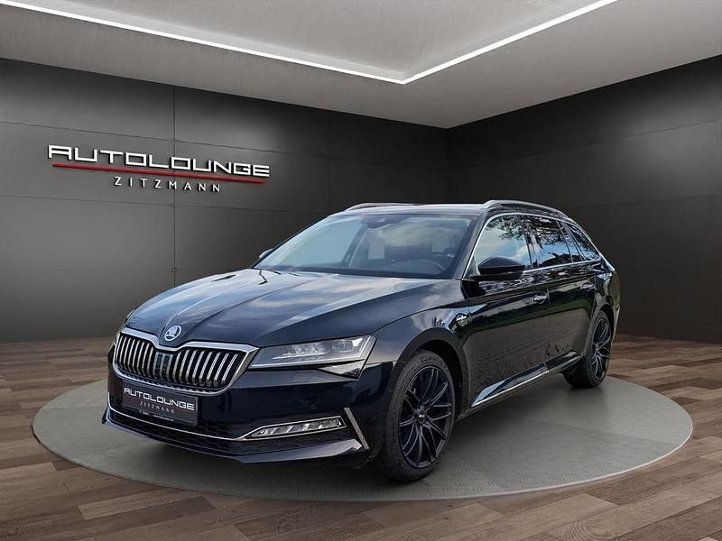 Cerna crystal/crystal black Gebraucht 2020 Skoda Superb LAURIN & KLEMENT Kombi | 24.900 € (Fairer Preis) - Bild 1/4