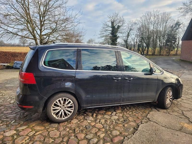 Gebraucht VW Sharan Highline 170 PS (125 kW) 2012 Schwarz Van / Kleinbus