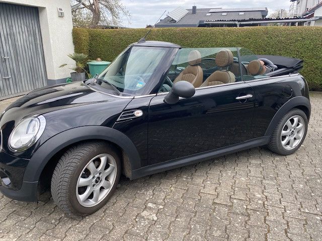 Schwarz Gebraucht 2014 Mini One Cabriolet Cabrio | 8.800 € (Fairer Preis) - Bild 1/4