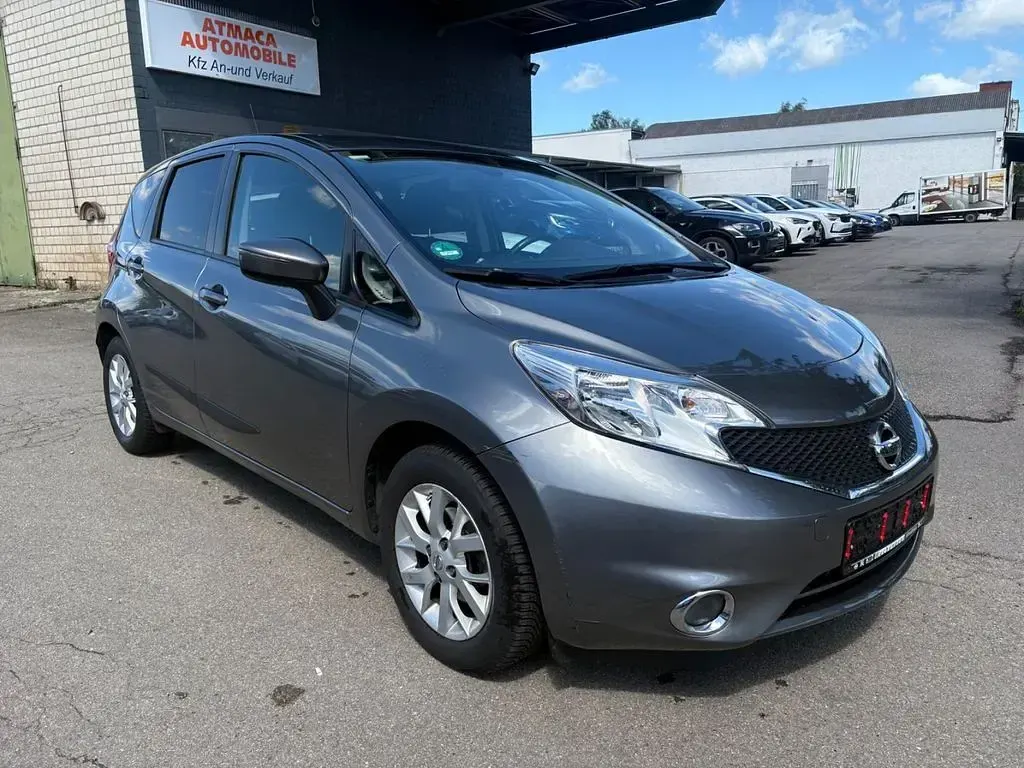 Gebraucht Nissan Note Acenta 80 PS (58 kW) 2016 Grau Kleinwagen