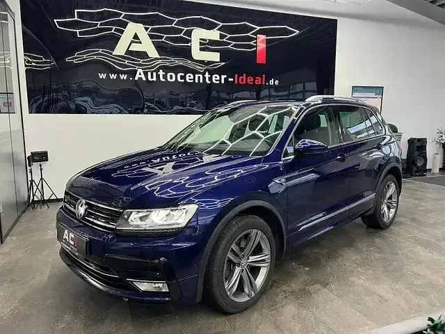 Gebraucht VW Tiguan Highline 239 PS (175 kW) 2017 Blau SUV
