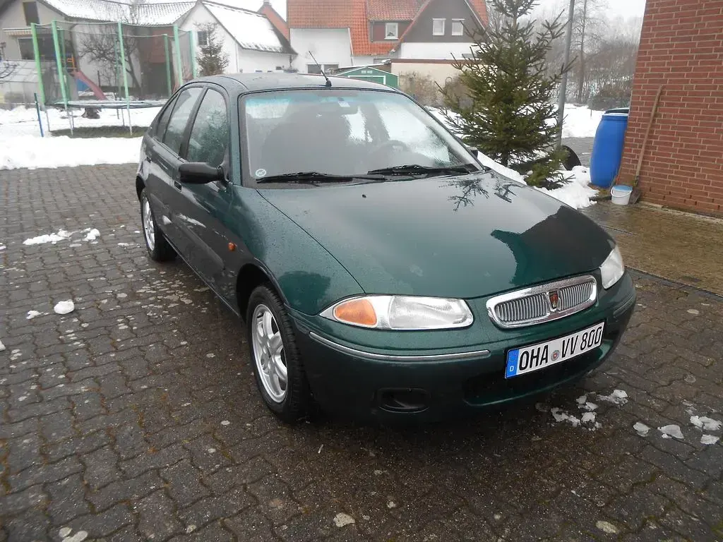 Gebraucht Rover 214 75 PS (55 kW) 1997 Grün Limousine