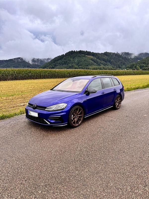 Blau Gebraucht 2019 VW Golf VII R Kombi | 28.000 € (Fairer Preis) - Bild 1/4