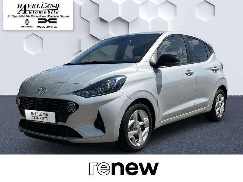 Sleek silver / met Gebraucht 2023 Hyundai i10 GO! Kleinwagen | 14.990 € (Fairer Preis) - Bild 1/4