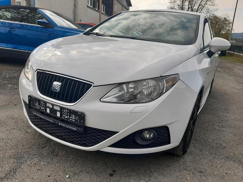 Gebraucht Seat Ibiza SC 86 PS (63 kW) 2010 Weiß Kleinwagen
