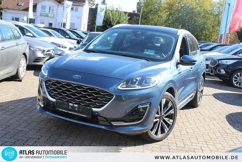 Chromablau Gebraucht 2022 Ford Kuga Vignale SUV | 32.880 € (Fairer Preis) - Bild 1/4