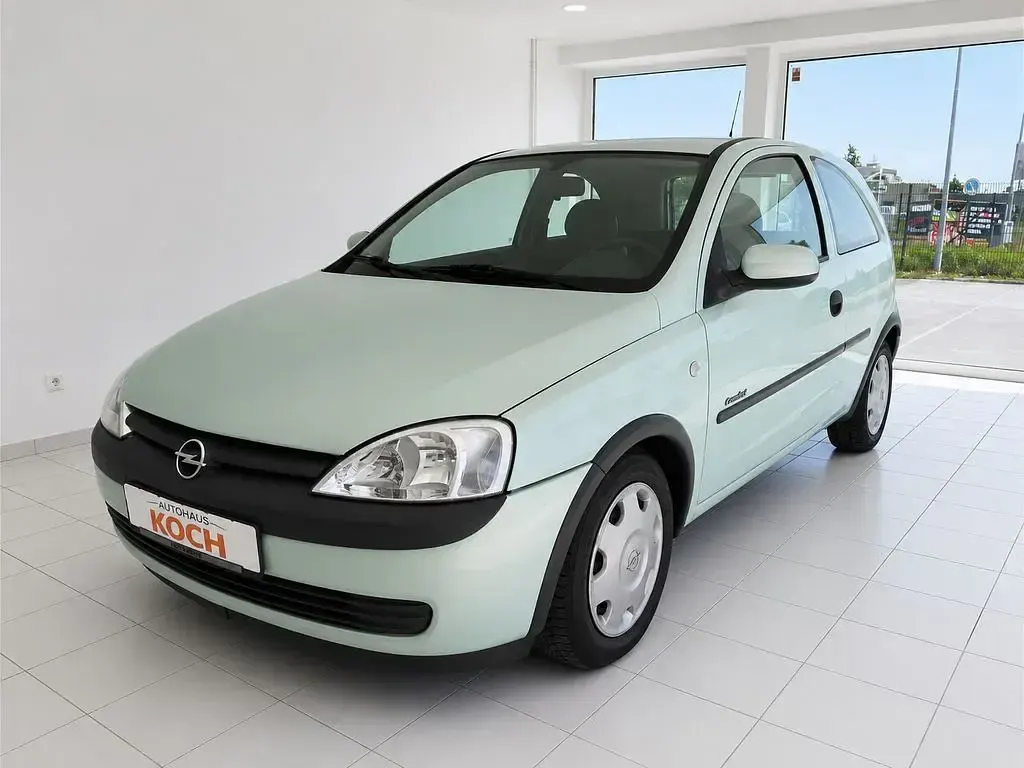 Gebraucht Opel Corsa Comfort 75 PS (55 kW) 2002 Grün Kleinwagen