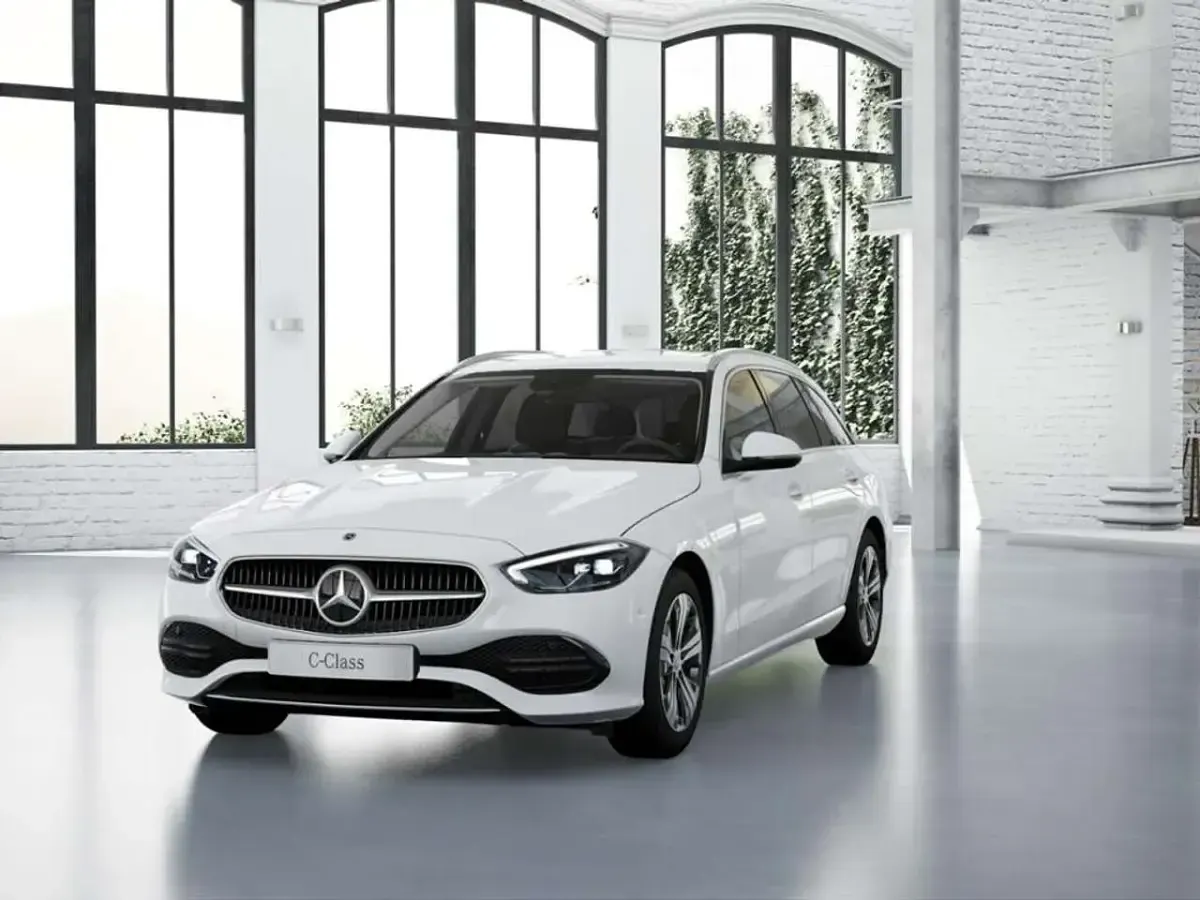 Gebraucht Mercedes C220 200 PS (147 kW) 2023 Polarweiß uni Kombi