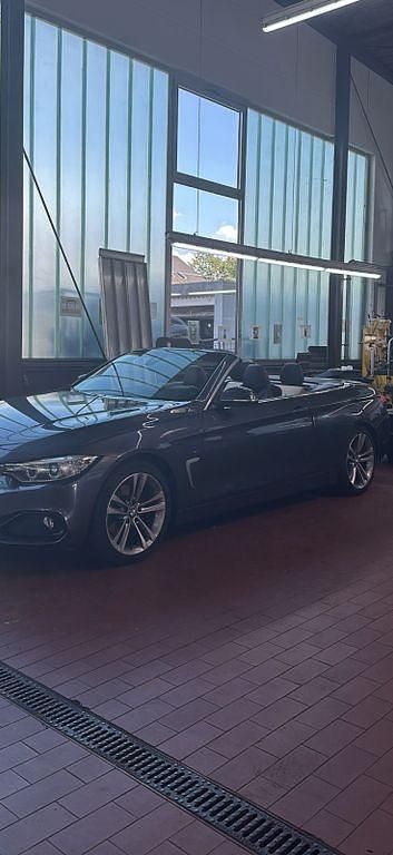 Schwarz Gebraucht 2015 BMW 420 Sport Line Cabrio | 17.000 € (Guter Preis) - Bild 1/4