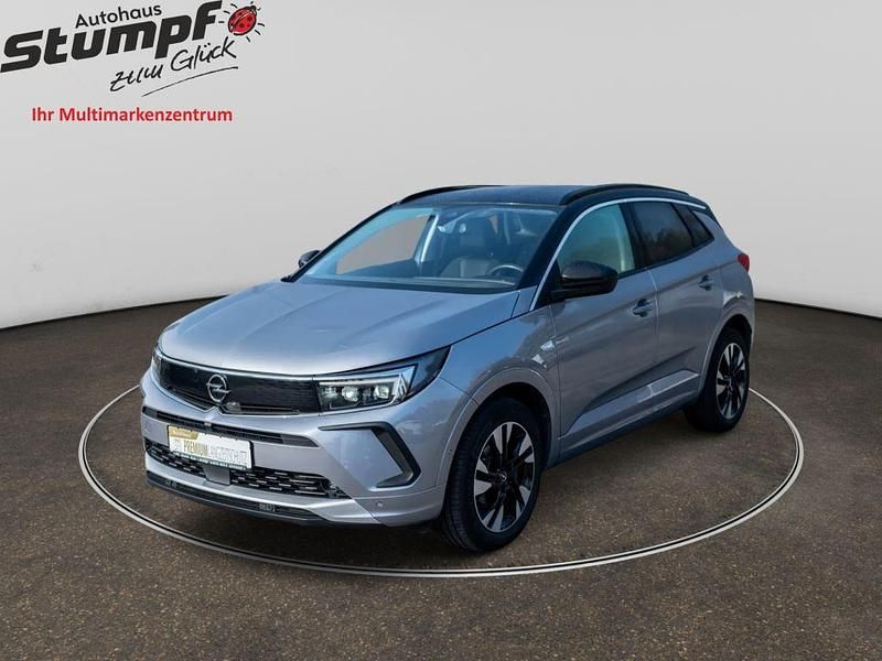 Dunkel grau metallic Gebraucht 2022 Opel Grandland X Business Elegance SUV | 21.900 € (Fairer Preis) - Bild 1/3