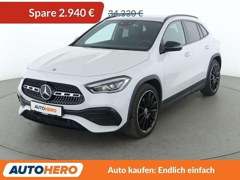 Weiß Gebraucht 2020 Mercedes GLA250 AMG line SUV | 31.390 € (Guter Preis) - Bild 1/3
