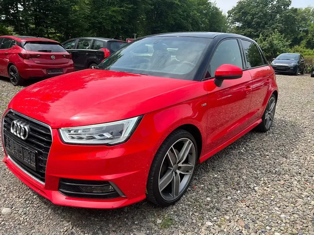 Gebraucht Audi A1 Sportback S-Line 125 PS (91 kW) 2017 Rot Kleinwagen