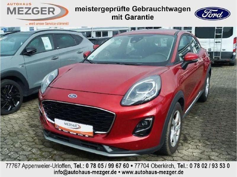 Gebraucht Ford Puma Titanium 125 PS (91 kW) 2020 Lucidrot metallic SUV
