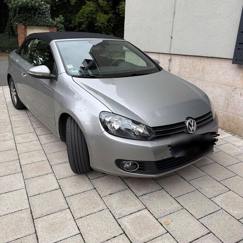 Silber Gebraucht 2013 VW Golf Cabriolet Cabrio | 7.499 € (Guter Preis) - Bild 1/4