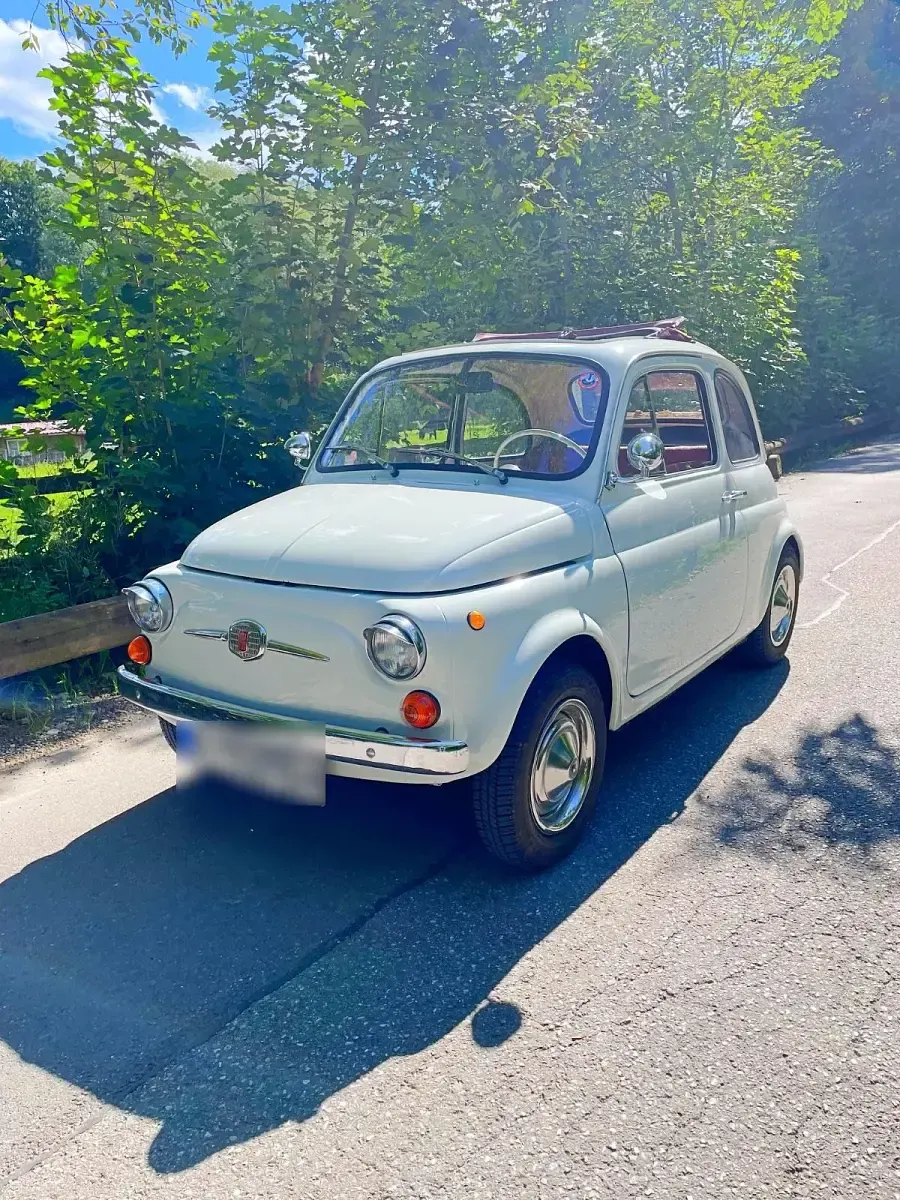 Gebraucht Fiat 500 18 PS (13 kW) 1972 Weiß Kleinwagen