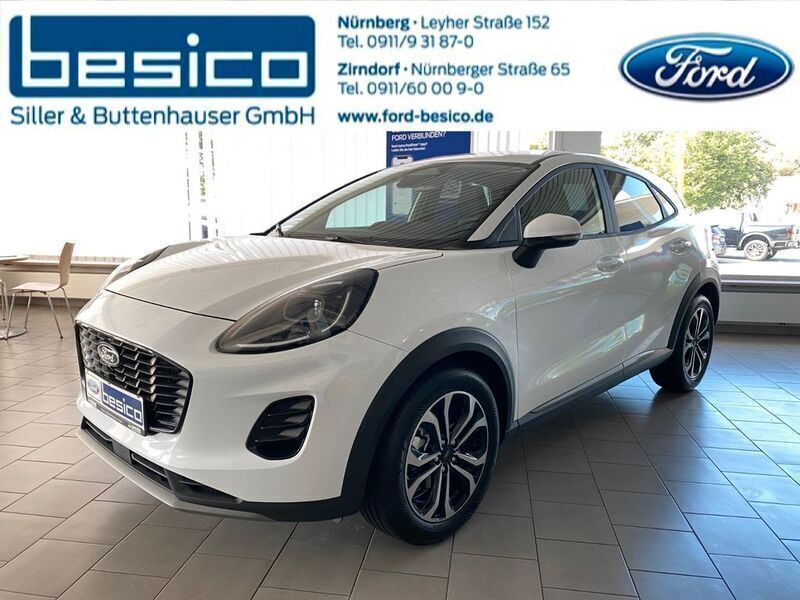 Frost weiß Gebraucht 2024 Ford Puma Titanium SUV | 26.770 € (Fairer Preis) - Bild 1/4