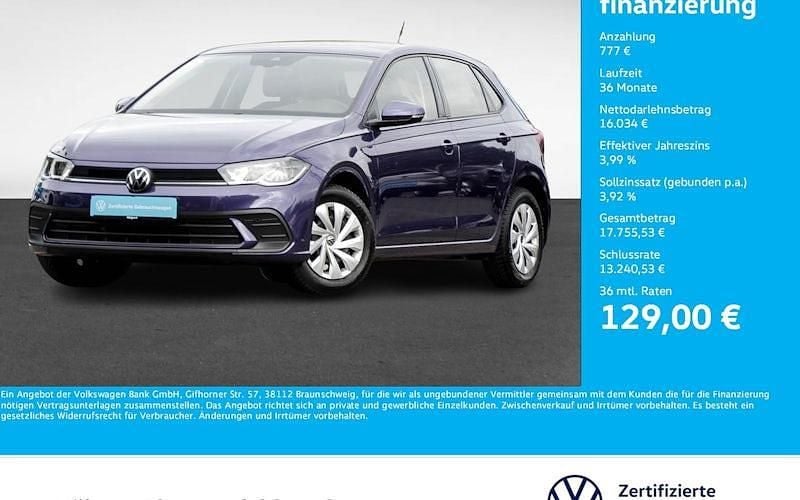 Violett Gebraucht 2024 VW Polo Limousine | 16.811 € (Guter Preis) - Bild 1/4