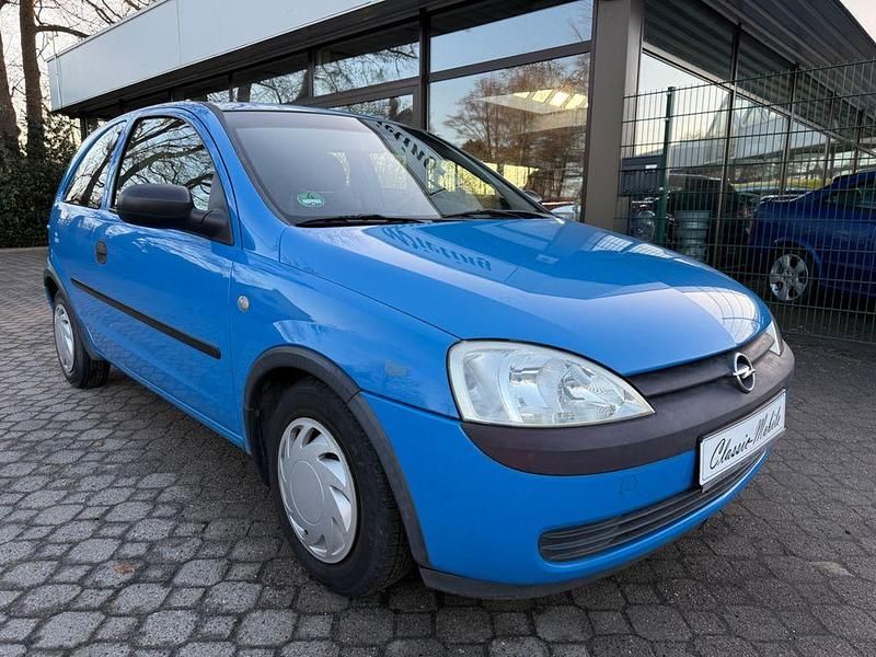 Gebraucht Opel Corsa 75 PS (55 kW) 2002 Blau Kleinwagen