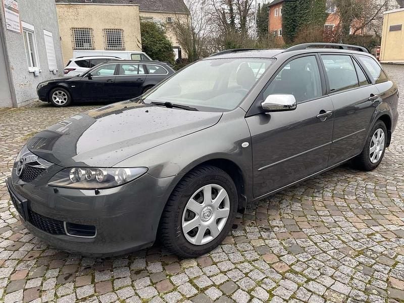 Noblessgrau metallic Gebraucht 2007 Mazda 6 Active Kombi | 2.950 € (Fairer Preis) - Bild 1/4