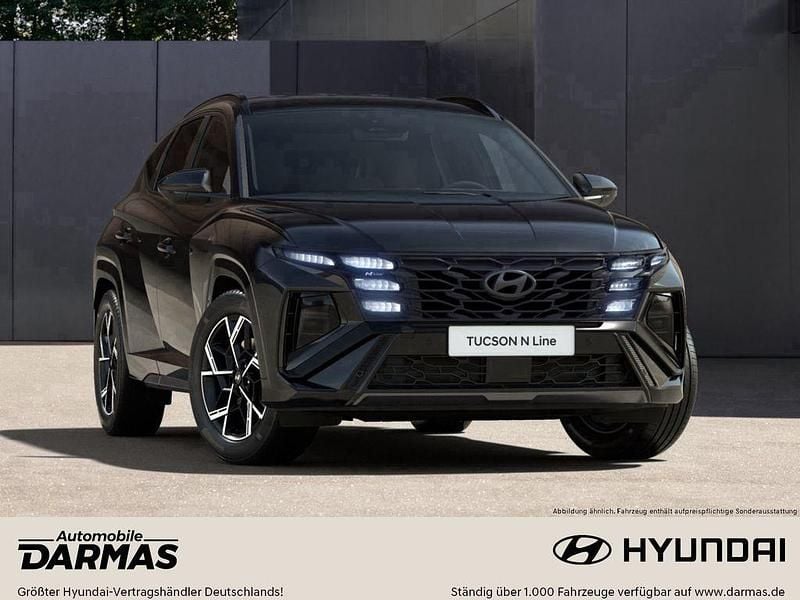 Abyss black Neu 2025 Hyundai Tucson N Line SUV | 41.990 € (Fairer Preis) - Bild 1/4