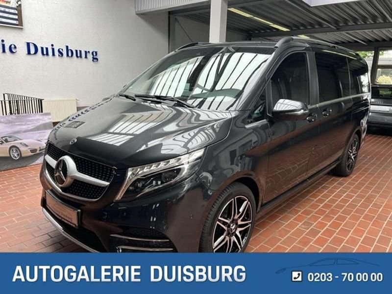 Lackfarbe graphitgrau metallic Gebraucht 2019 Mercedes V250 Avantgarde Van / Kleinbus | 50.950 € (Teuer) - Bild 1/4