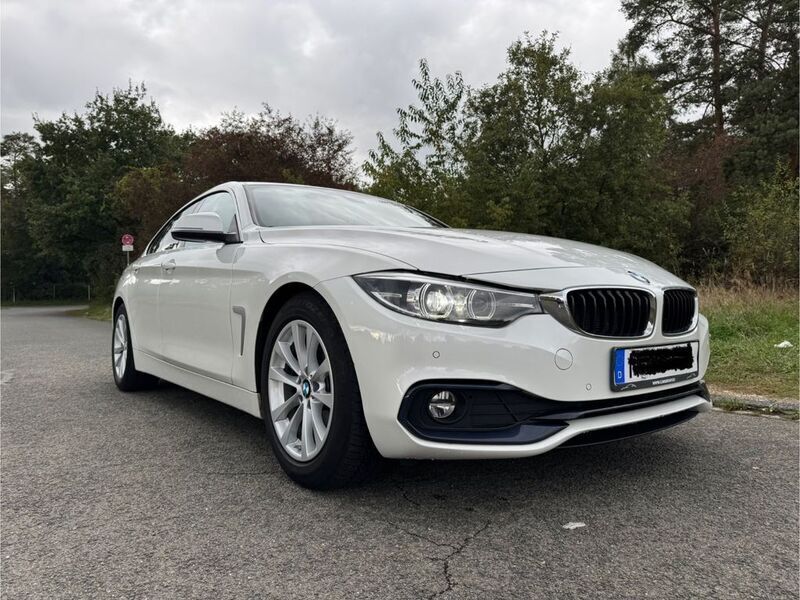 Weiß Gebraucht 2019 BMW 420 Gran Coupé Sport Line Coupé | 20.900 € (Fairer Preis) - Bild 1/4