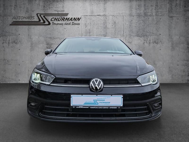 Neu VW Polo Life 95 PS (69 kW) 2025 Schwarz Kleinwagen