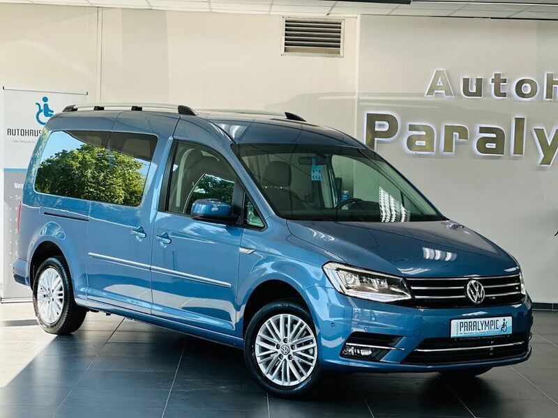 Gebraucht VW Caddy Maxi Highline 131 PS (96 kW) 2019 Blau Van / Kleinbus