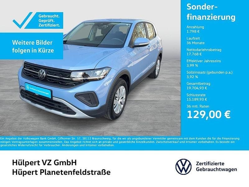 Gebraucht VW T-Cross 95 PS (69 kW) 2025 Clear blue metallic SUV