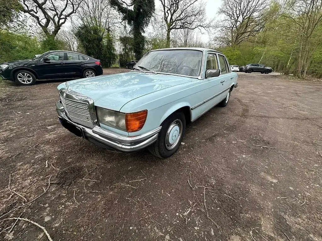 Usata Mercedes S450 SE 224 CV (164 kW) 1973 Blu Berlina