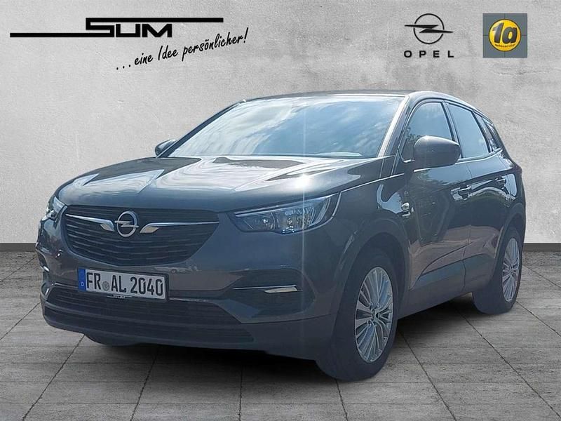 Grau (mondstein grau) Gebraucht 2021 Opel Grandland X Edition SUV | 23.990 € (Teuer) - Bild 1/4