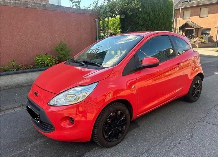 Rot Gebraucht 2009 Ford Ka Kleinwagen | 1.800 € - Bild 1/4