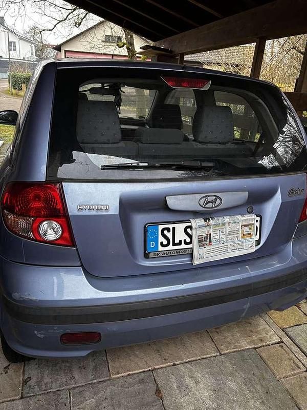 Gebraucht Hyundai Getz 63 PS (46 kW) 2004 Blau Kleinwagen