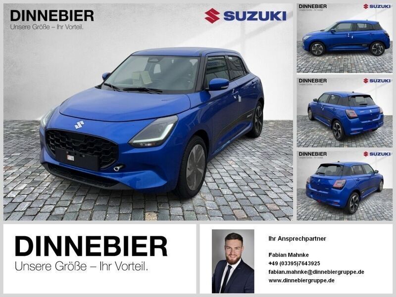 Blau (metallic) Gebraucht 2025 Suzuki Swift Comfort+ Kleinwagen | 20.689 € (Etwas zu teuer) - Bild 1/2
