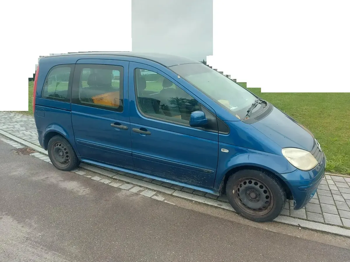 Gebraucht Mercedes Vaneo 102 PS (75 kW) 2002 Blau Van / Kleinbus