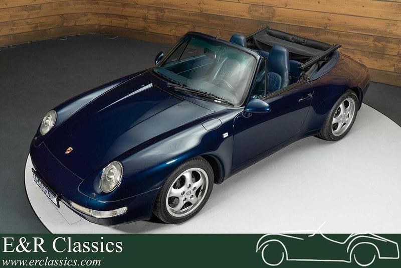 Blau Gebraucht 1997 Porsche 911 Carrera Cabriolet Cabrio | 99.950 € - Bild 1/4
