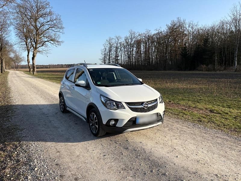 Gebraucht Opel Karl Rocks 73 PS (53 kW) 2018 Weiß Kleinwagen