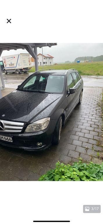 Schwarz Gebraucht 2009 Mercedes C350 Avantgarde Kombi | 5.800 € (Guter Preis) - Bild 1/4