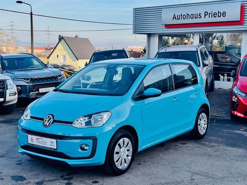 Blau Gebraucht 2021 VW up! Kleinwagen | 12.490 € (Fairer Preis) - Bild 1/4