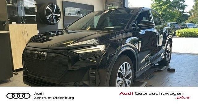 Schwarz Gebraucht 2022 Audi Q4 Sportback e-tron Advanced SUV | 28.479 € (Superpreis) - Bild 1/3