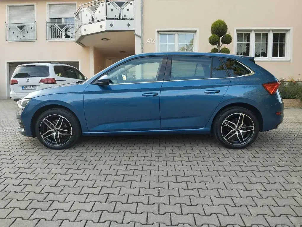 Gebraucht Skoda Scala Style 150 PS (110 kW) 2021 Blau Kleinwagen