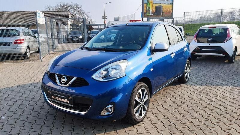 Gebraucht Nissan Micra N-TEC 80 PS (58 kW) 2017 Blau Kleinwagen