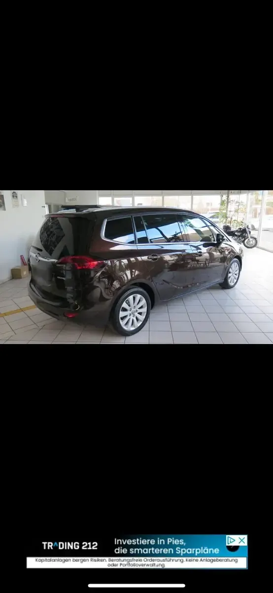 Gebraucht Opel Zafira Tourer 136 PS (100 kW) 2016 Braun Van / Kleinbus