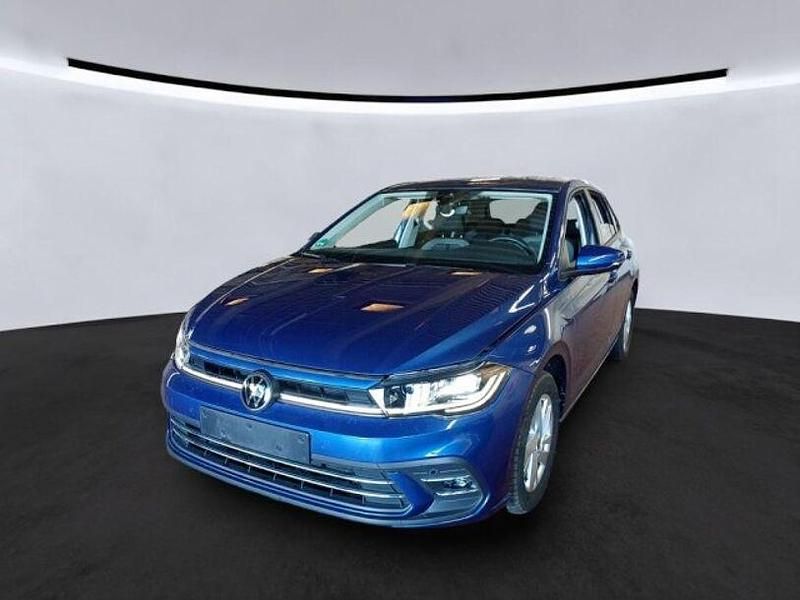 Gebraucht VW Polo Style 2022 Blau Kleinwagen