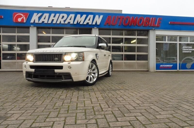 Weiß Gebraucht 2008 Land Rover Range Rover Sport SUV | 8.999 € (Superpreis) - Bild 1/4
