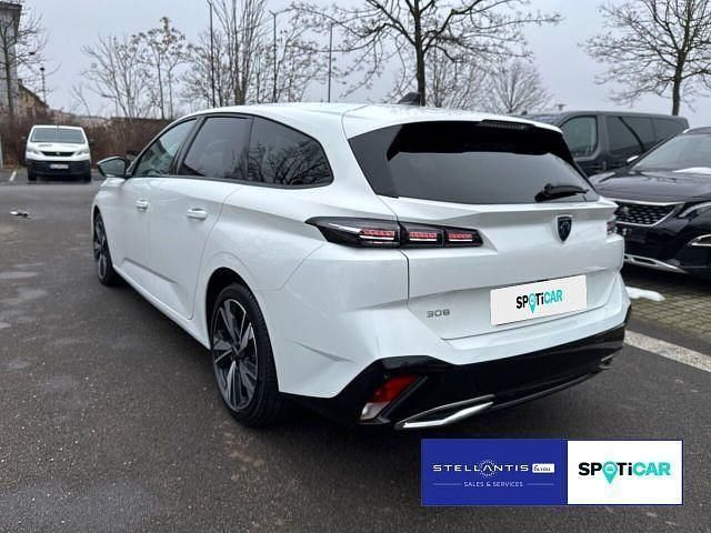 Gebraucht Peugeot 308 Allure 131 PS (96 kW) 2022 Weiß Kombi