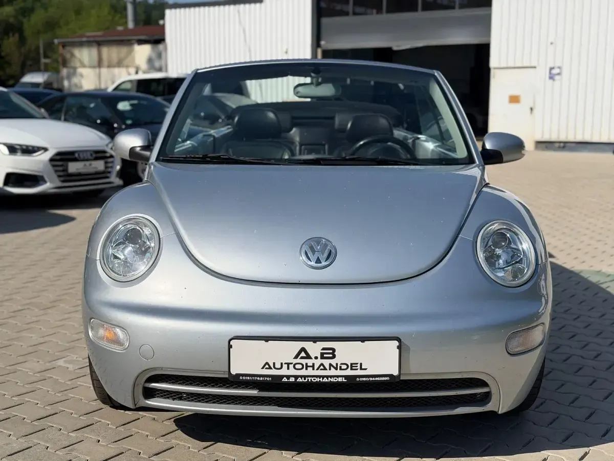 Gebraucht VW New Beetle Cabriolet Highline 102 PS (75 kW) 2003 Silber Cabrio