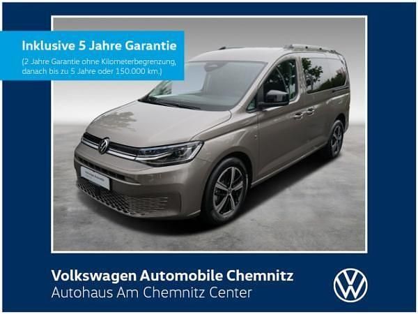 Beige (mojave beige metallic) Neu 2025 VW Caddy Maxi Goal Van / Kleinbus | 45.390 € (Fairer Preis) - Bild 1/4