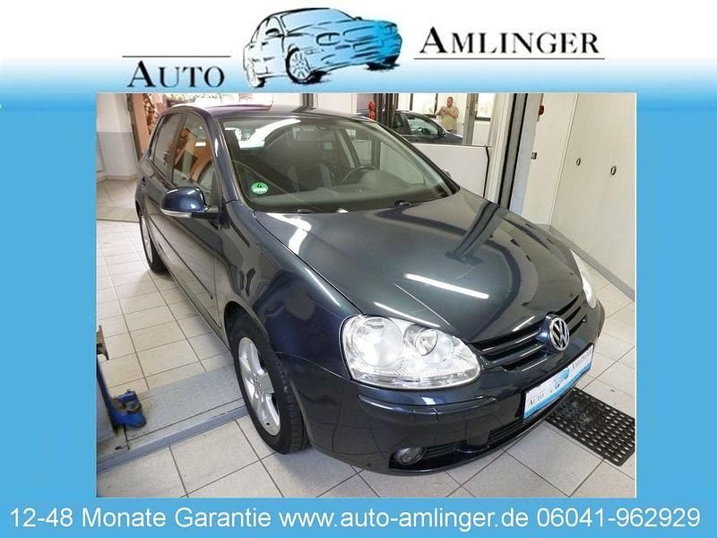 Gebraucht VW Golf VI United 80 PS (58 kW) 2008 Blau Kleinwagen